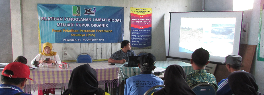 Pelatihan Pengolahan Limbah Biogas