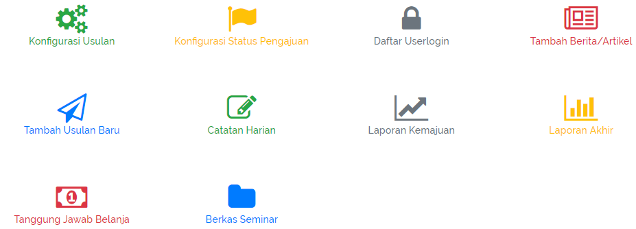 Sistem Informasi Penelitian dan Pengabdian Masyara